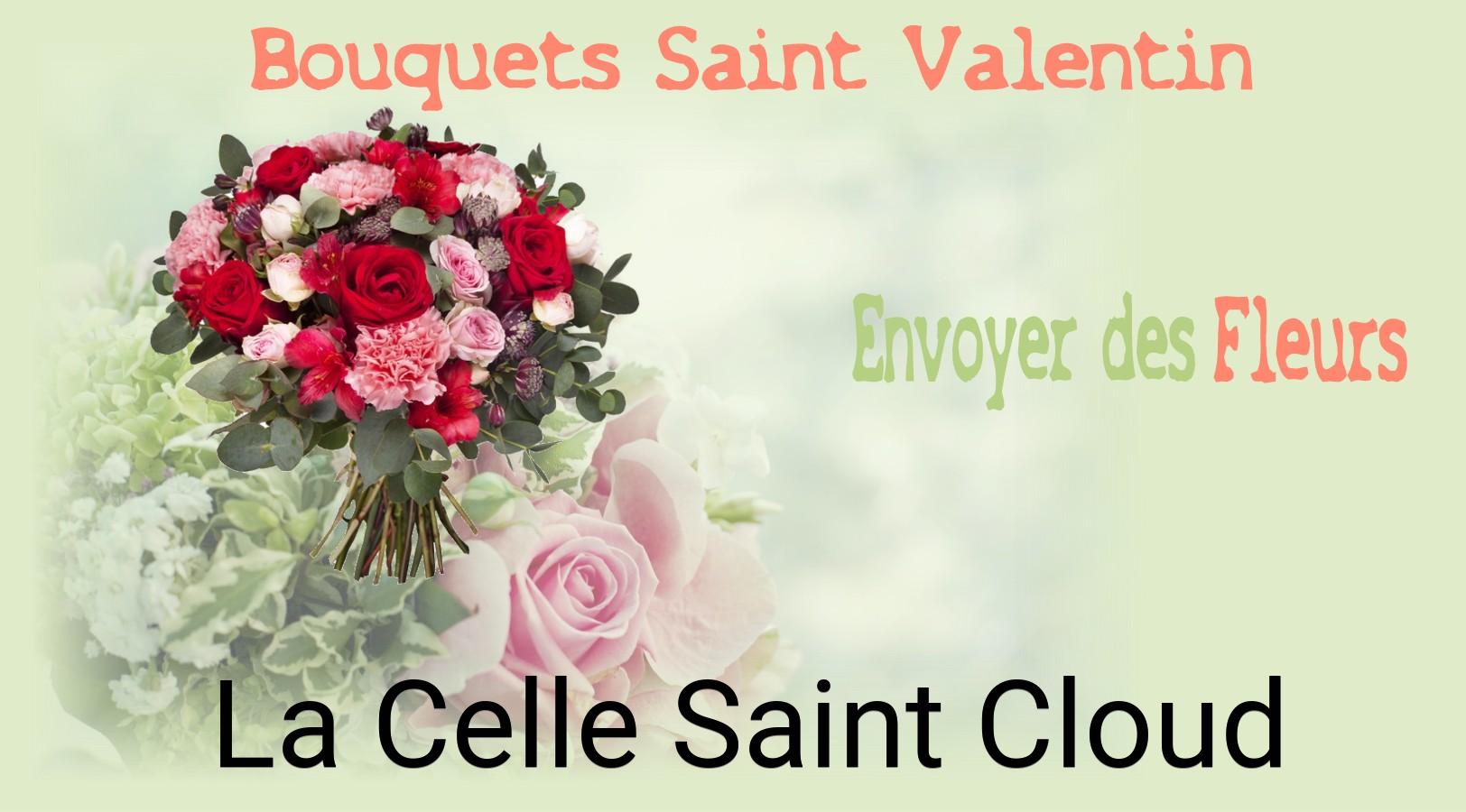Roses de Saint-Valentin livrées à La Celle-Saint-Cloud